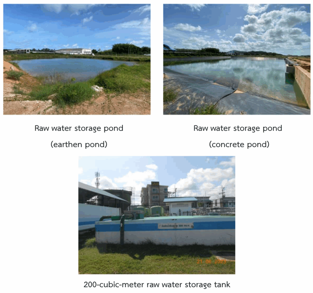 Phuket International Airport Raw Water Storage System